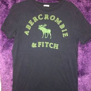 Navy blue and dark green